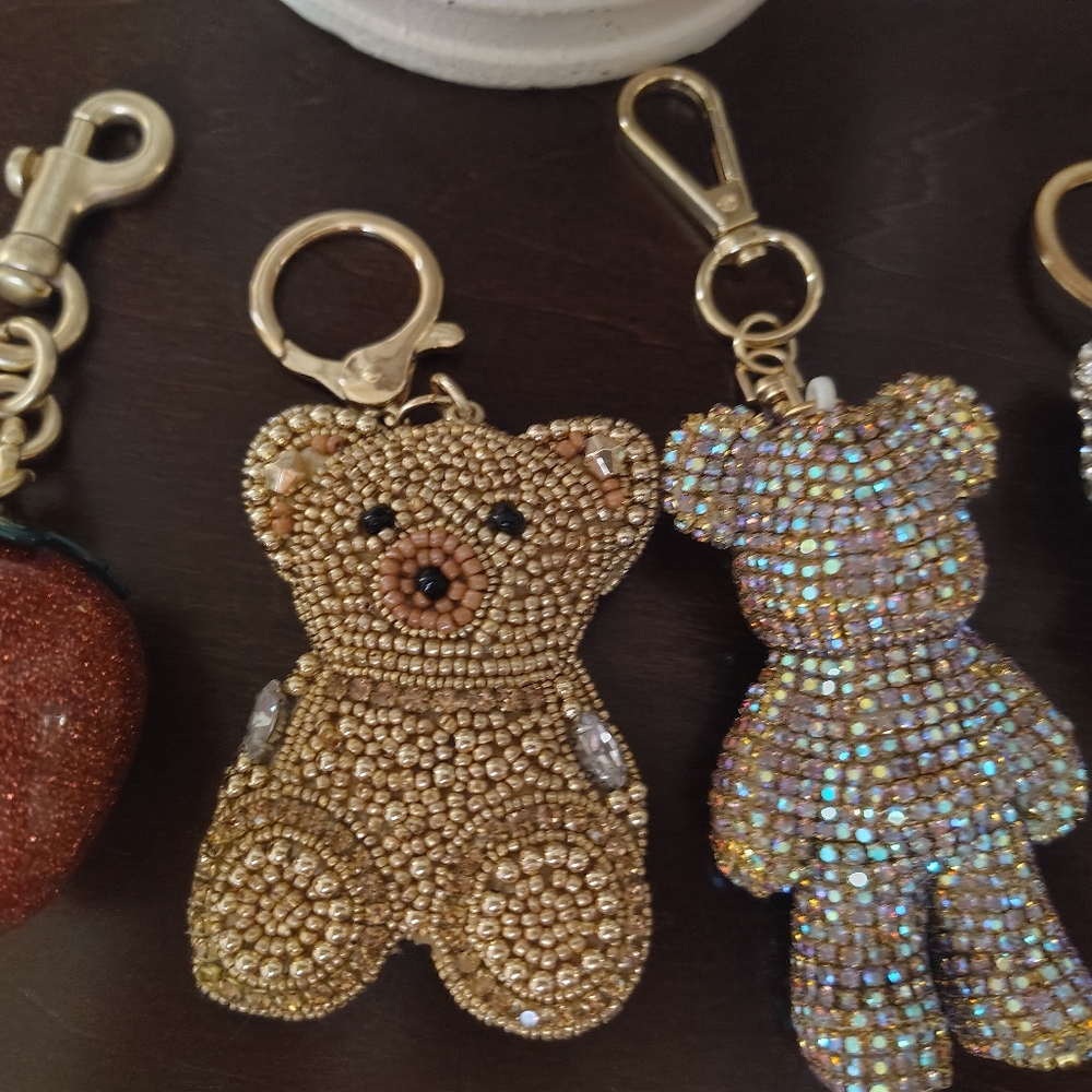 Gold And Multicolor Keychains - image 4